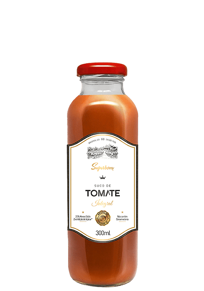 Suco de Tomate Superbom 300ml - 6 unidades